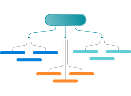 Illustraion Manage complexity with Tree view