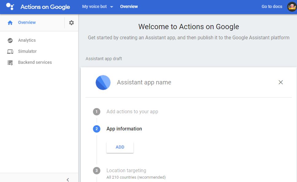 Google Home Publish Instructions Steps