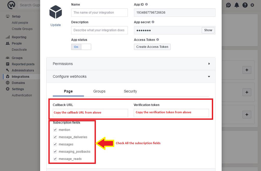 workplace Publish Instructions Steps